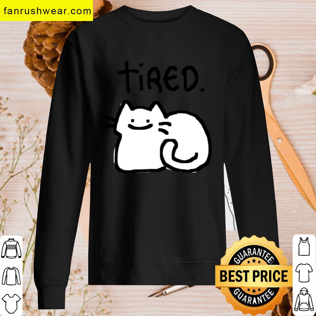 Tired Cat Casual Wear T-shirt