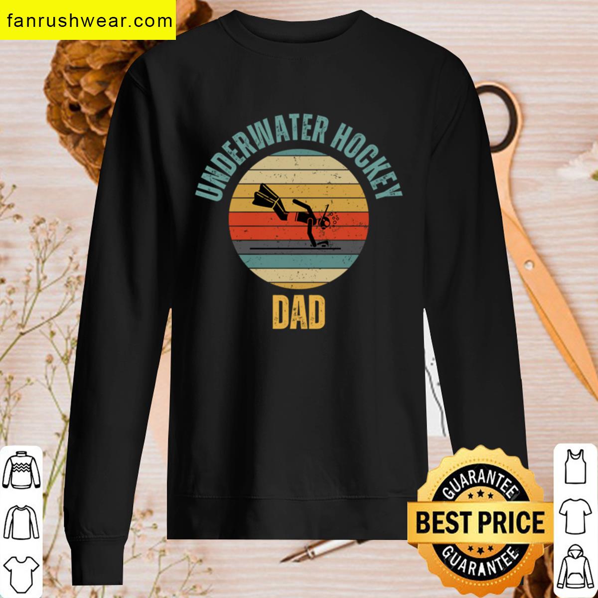 Underwater Hockey Dad Apparel T-shirt