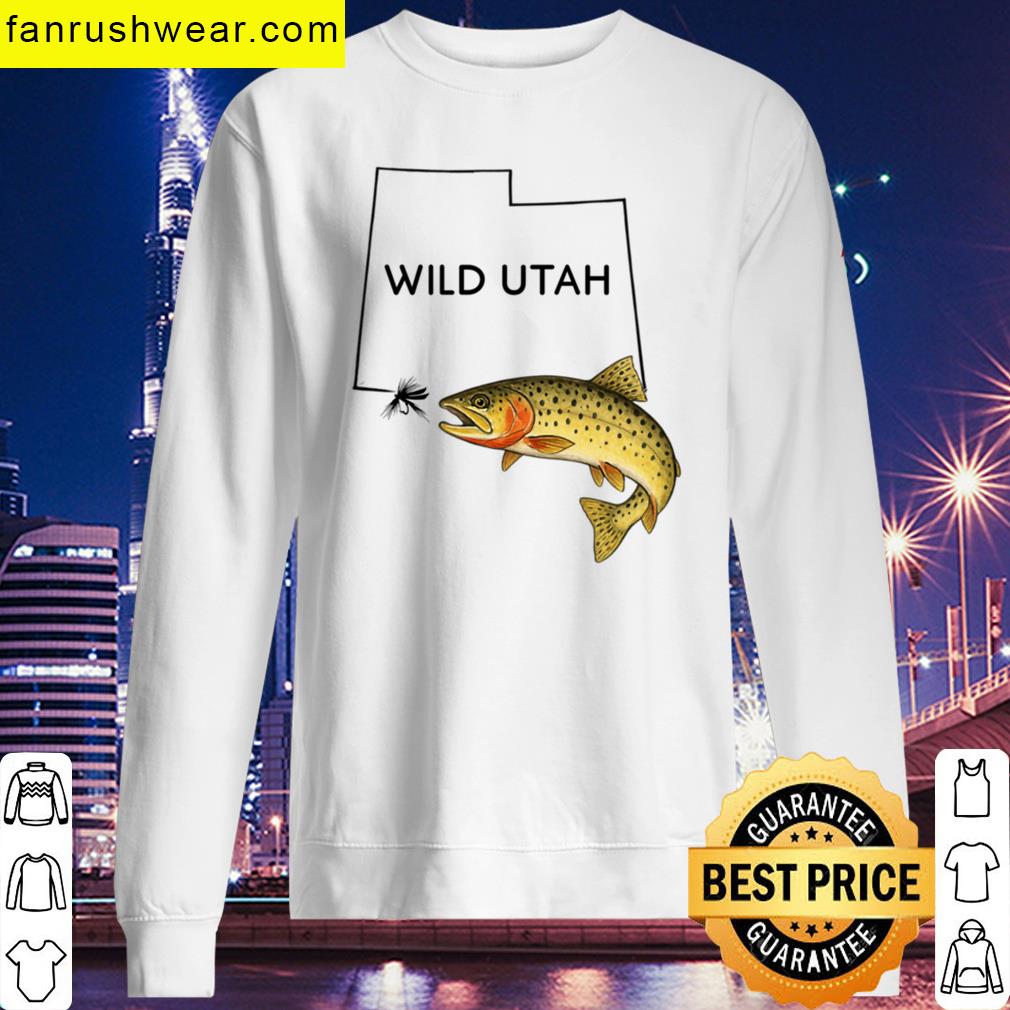 Wild Utah Cutthroat Trout Funny Tee T-shirt