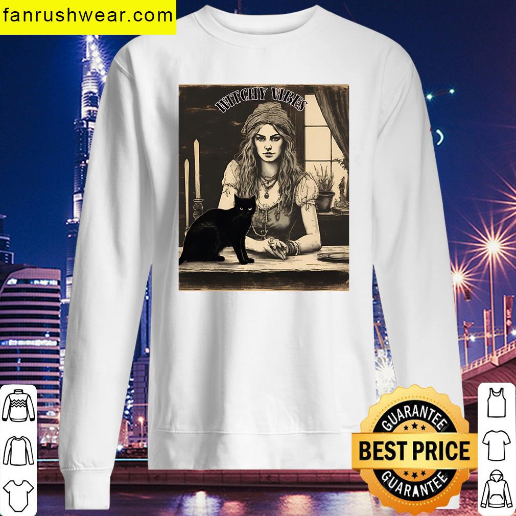 Witchy Vibes Trendy Oversized T-shirt