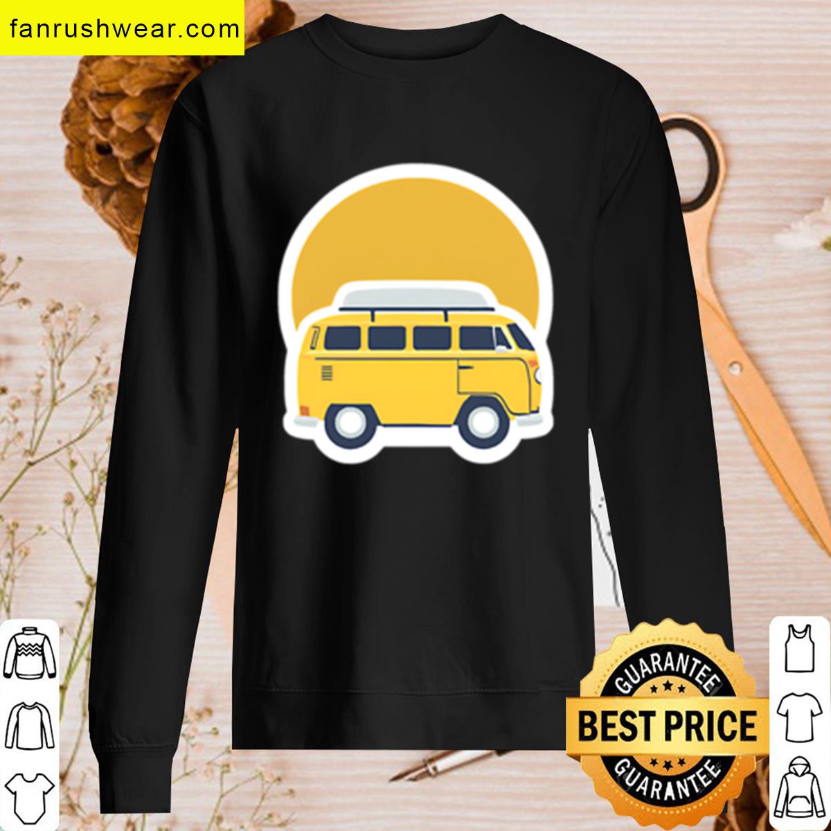 Yellow Sun Van Summer Style T-shirt