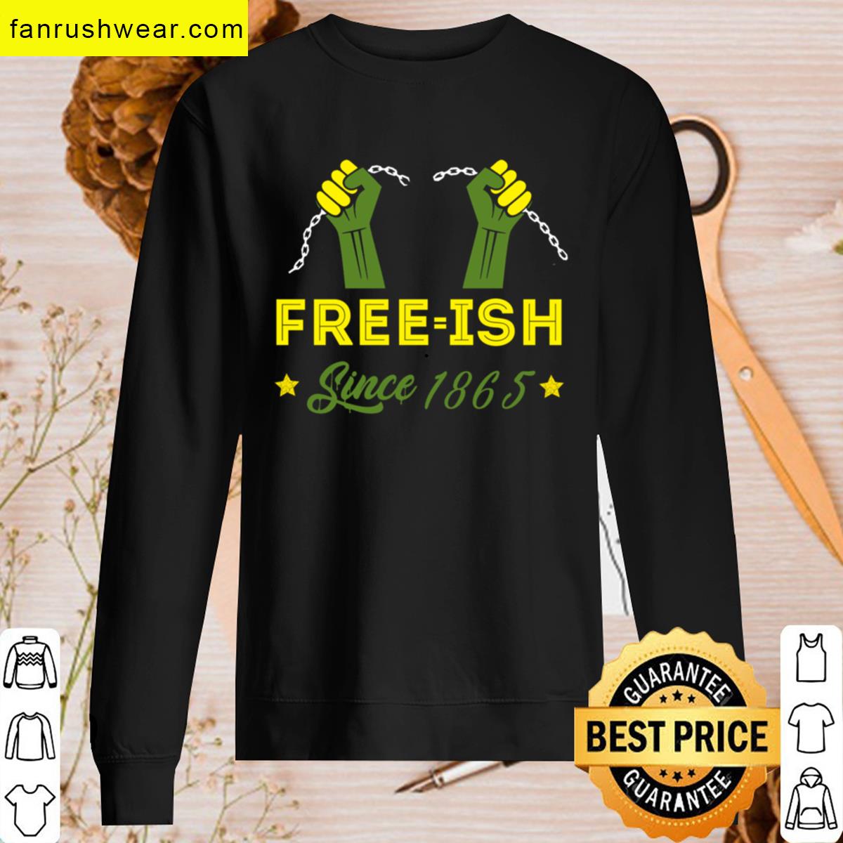 Young Black Free Ish Style T-shirt