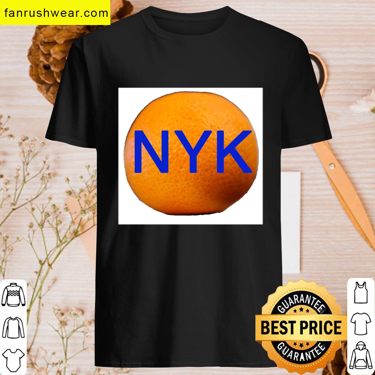 Big Orange Casual T-shirt