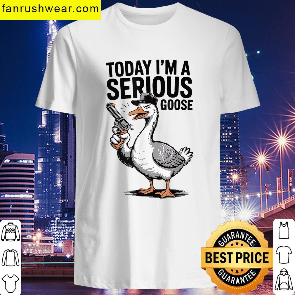 Funny Goose Serious T-shirt