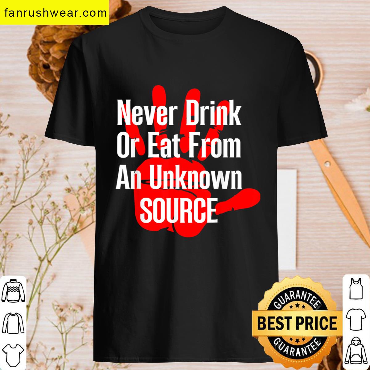 Funny Saying Caution Advice T-shirt