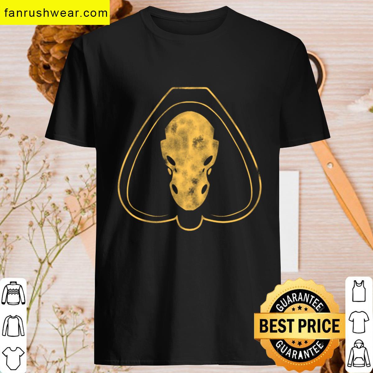 Gold Veil Mask Design T-shirt