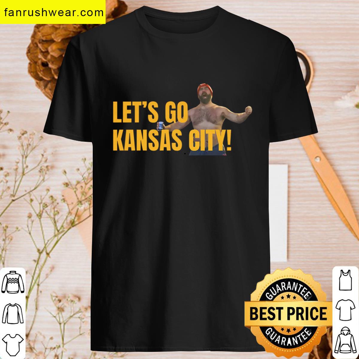 Lets Go Chiefs Casual Apparel T-shirt