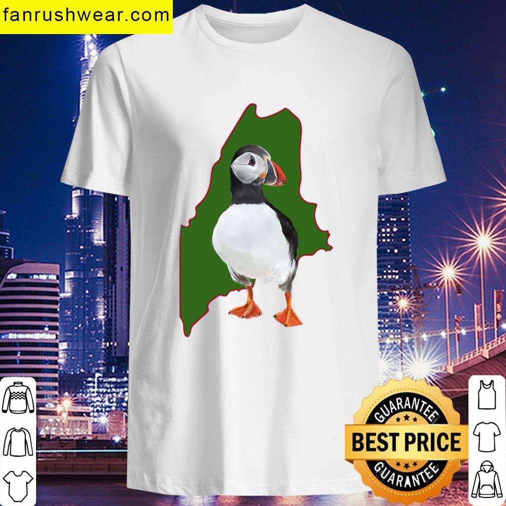 Maine Puffin Trendy T-shirt