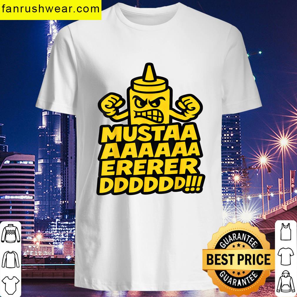 Mustard Food Humorous Design T-shirt