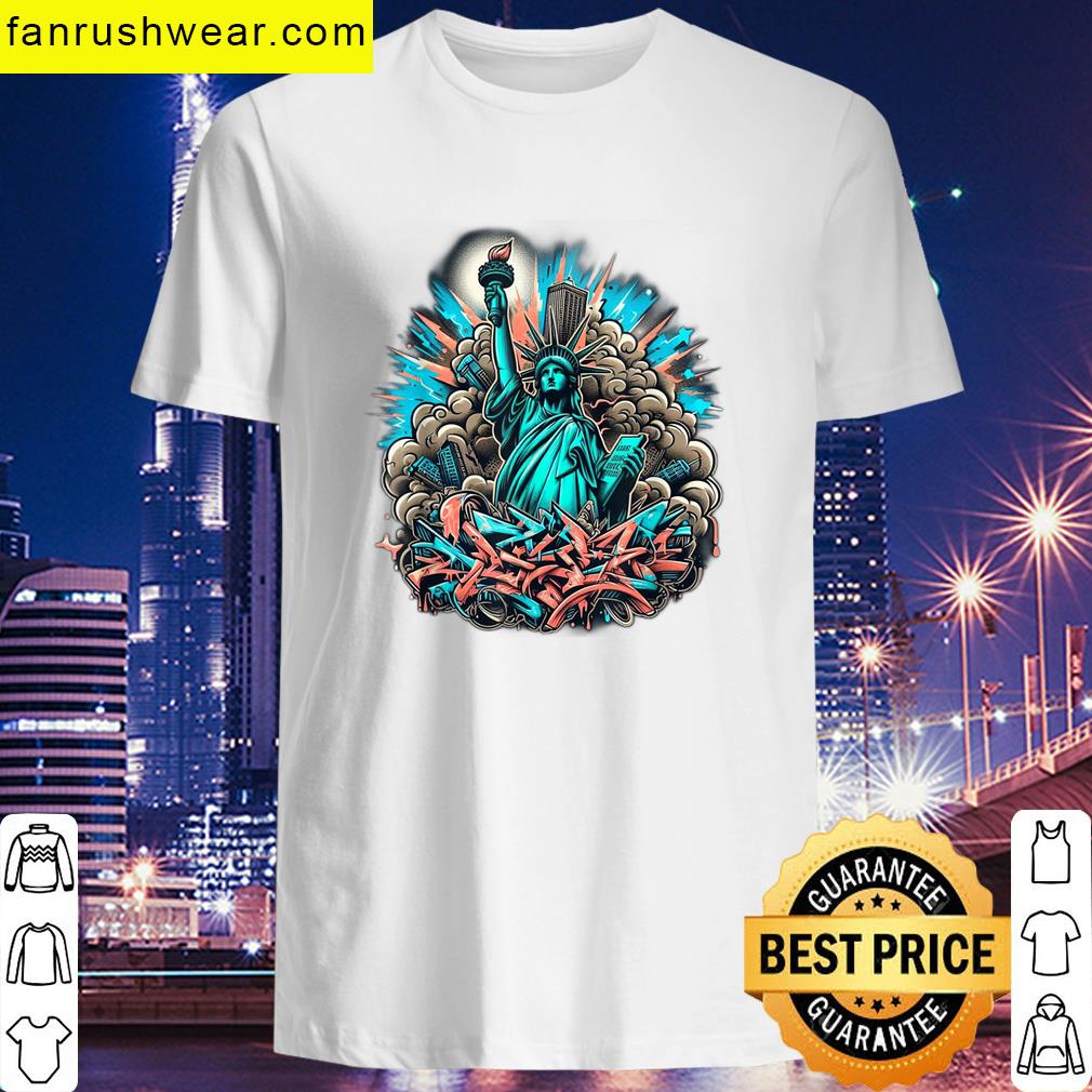 New York Liberty Art T-shirt
