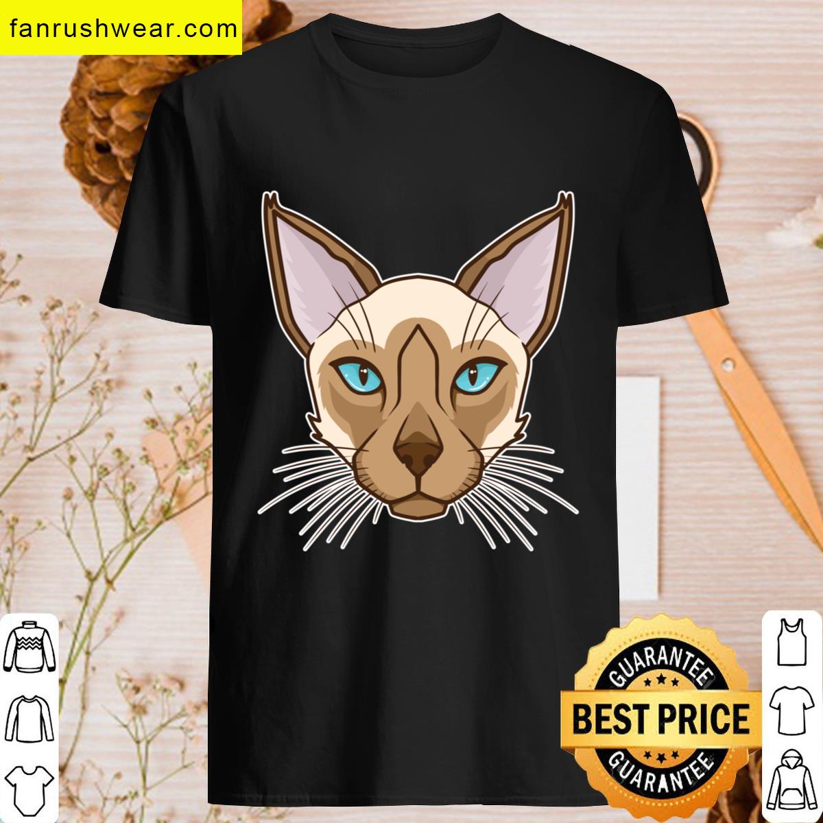 Pet Apparel For Siamese Cat Fans T-shirt