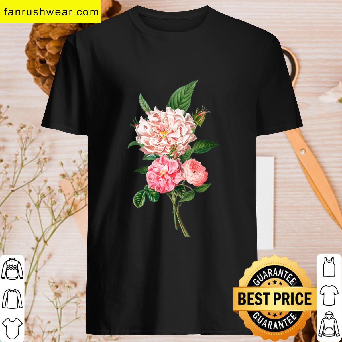 Pink Peonies Summer Style T-shirt