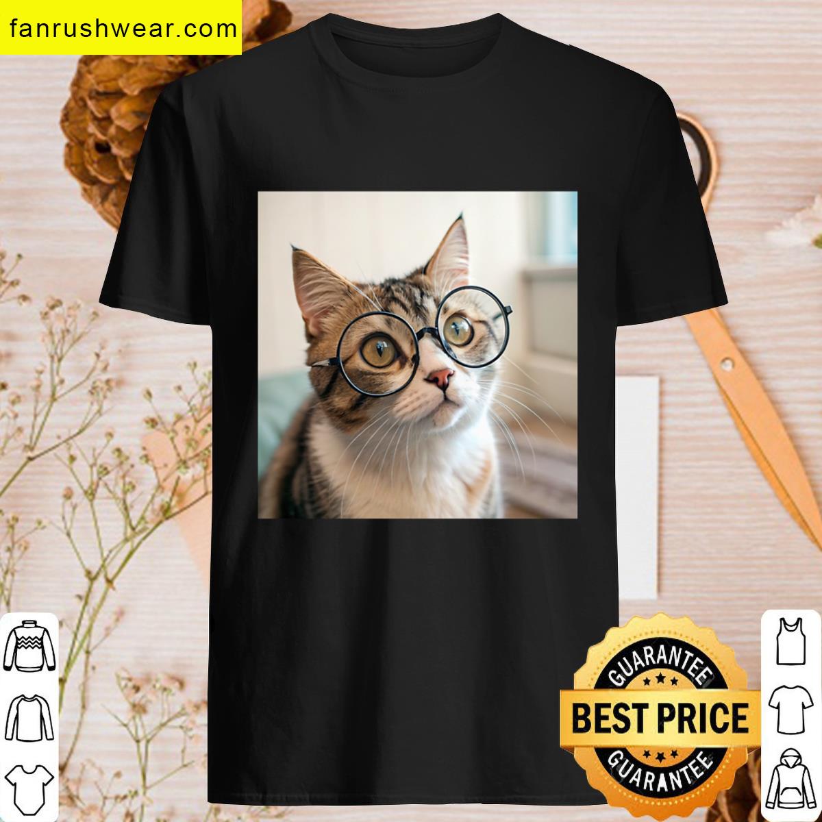 Purrfessor Whiskers Graphic Wear T-shirt