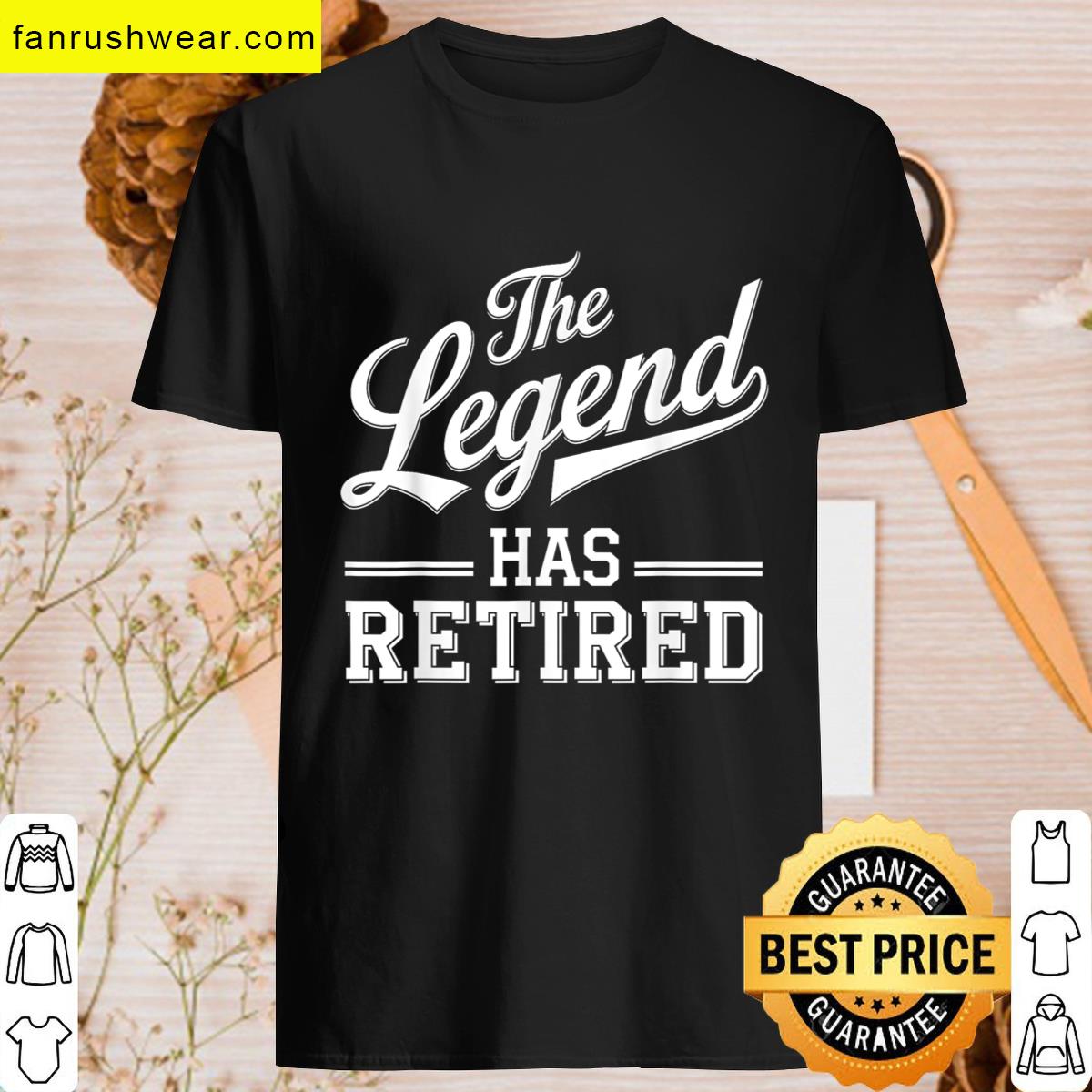 Retired Dad Funny Idea T-shirt