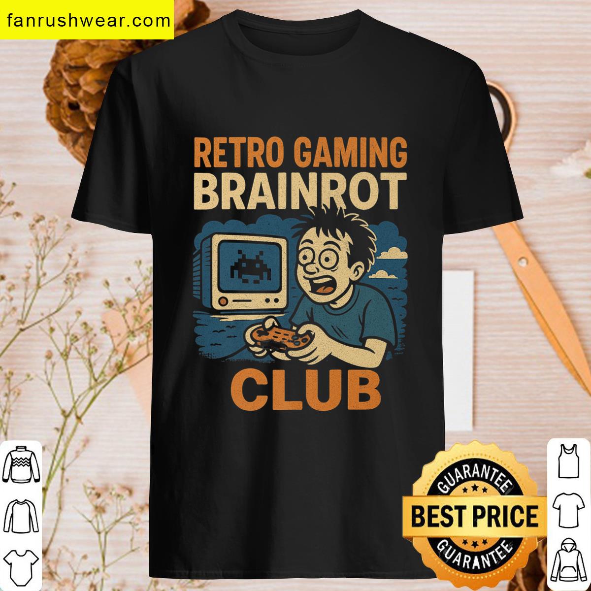 Retro Gamer Activated Design T-shirt