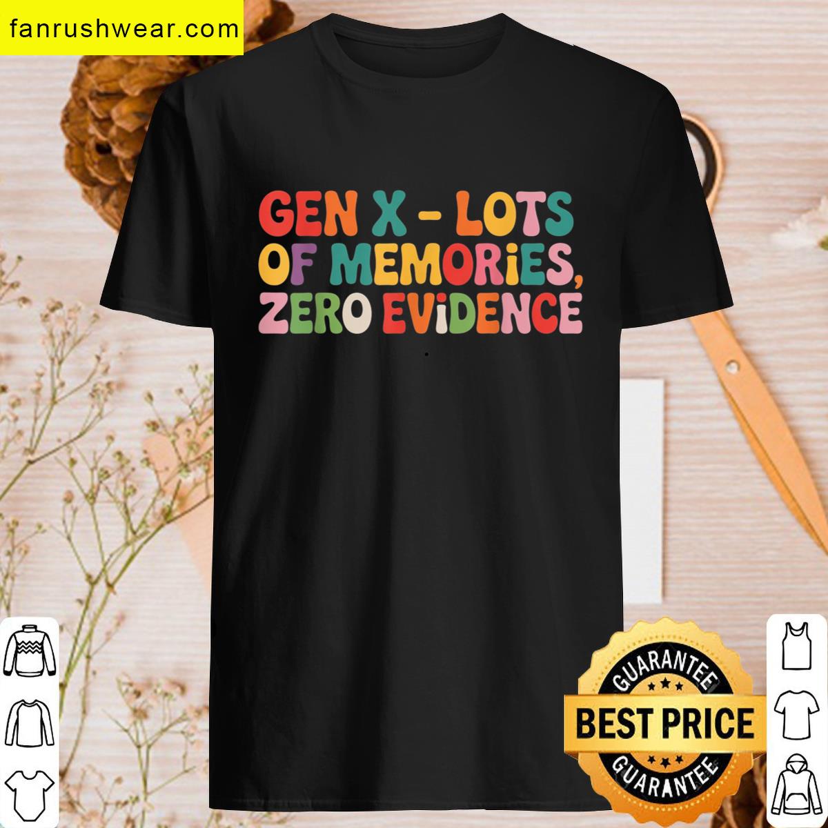 Retro Gen X Memories T-shirt