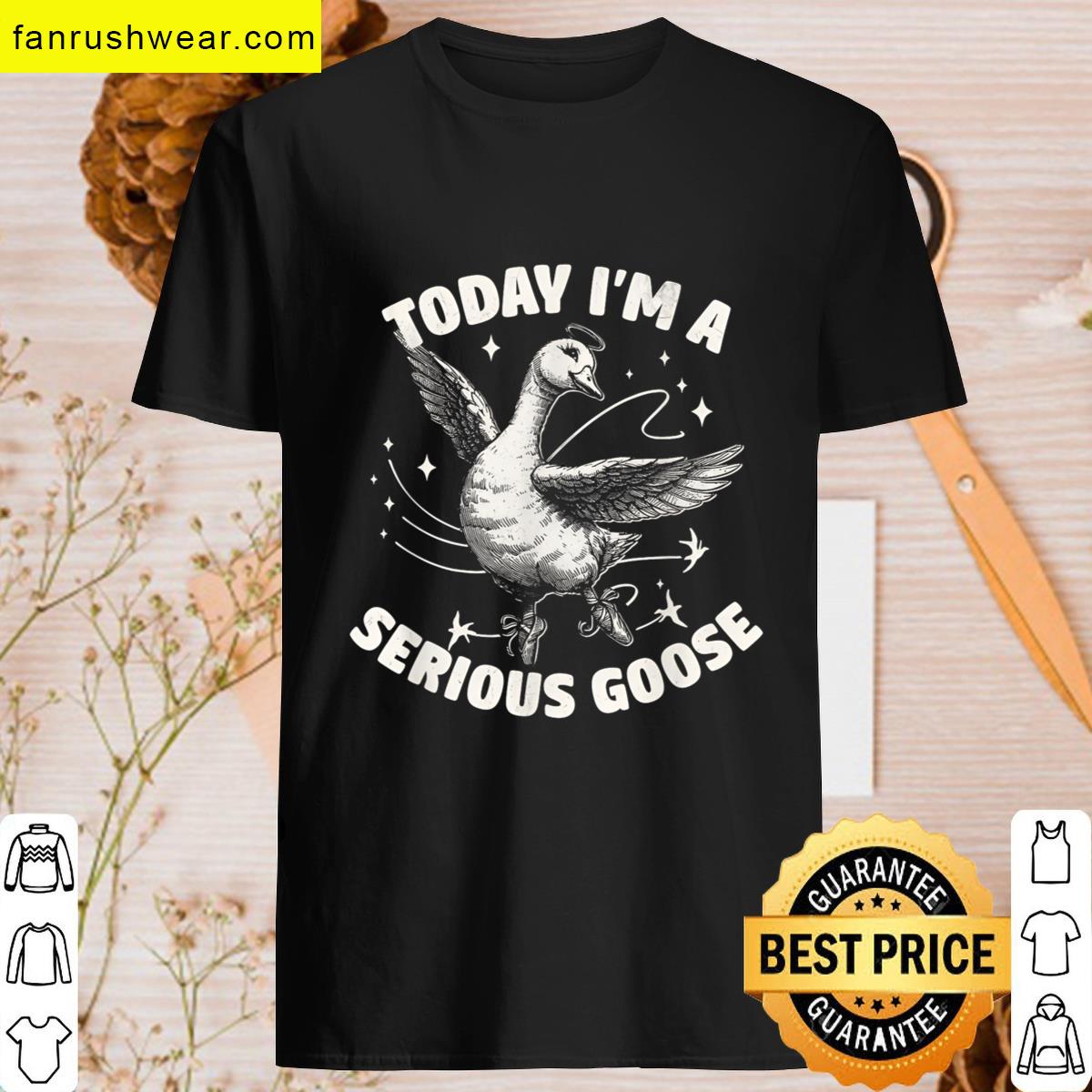 Serious Goose Meme T-shirt