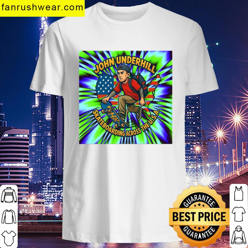Skateboarding Across America Casual T-shirt