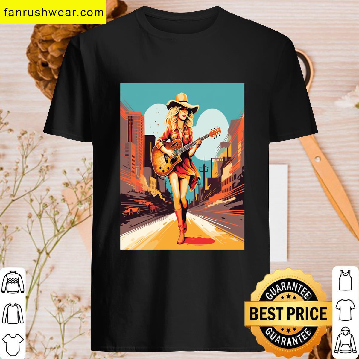Strumming Taylor Swift Concert Apparel T-shirt