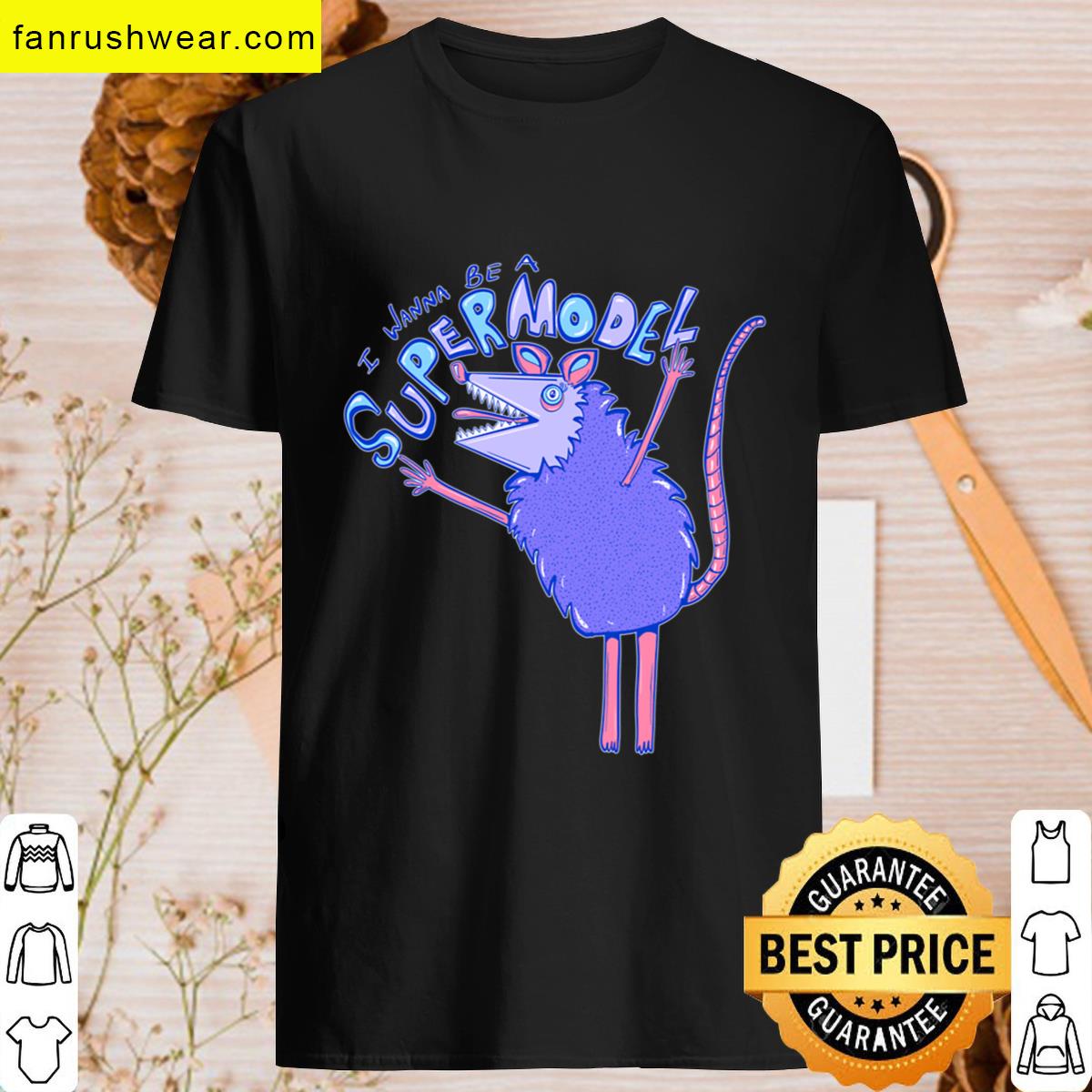 Supermodel Possum Comfy T-shirt