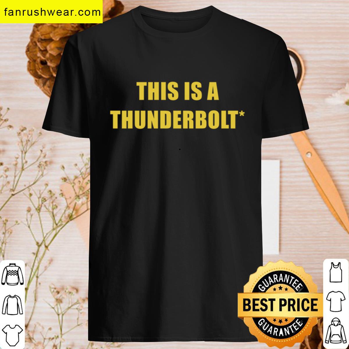 Thunderbolt Casual Wear T-shirt