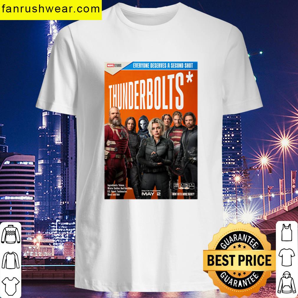 Thunderbolts Cereal Design 1 T-shirt