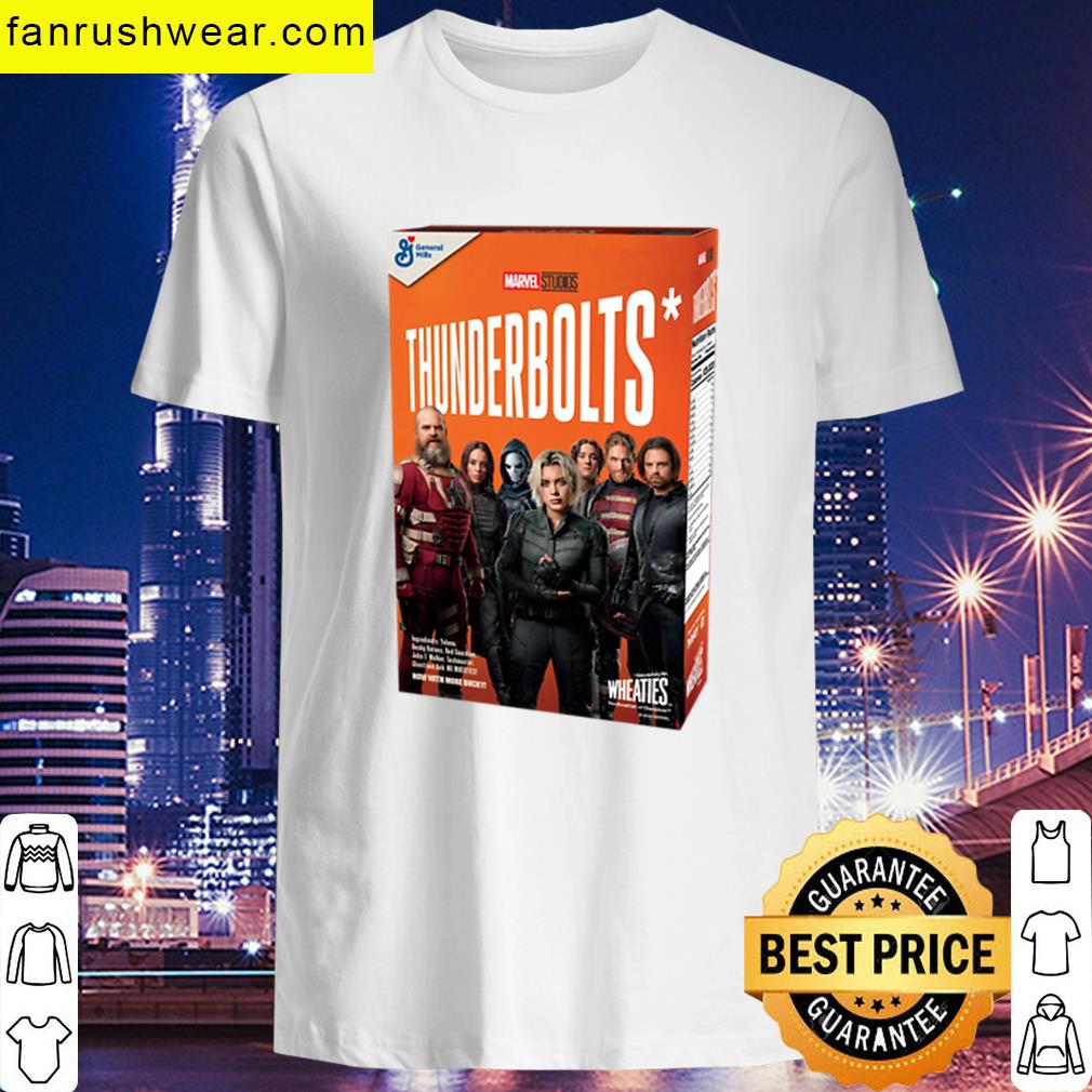 Thunderbolts Cereal Design T-shirt