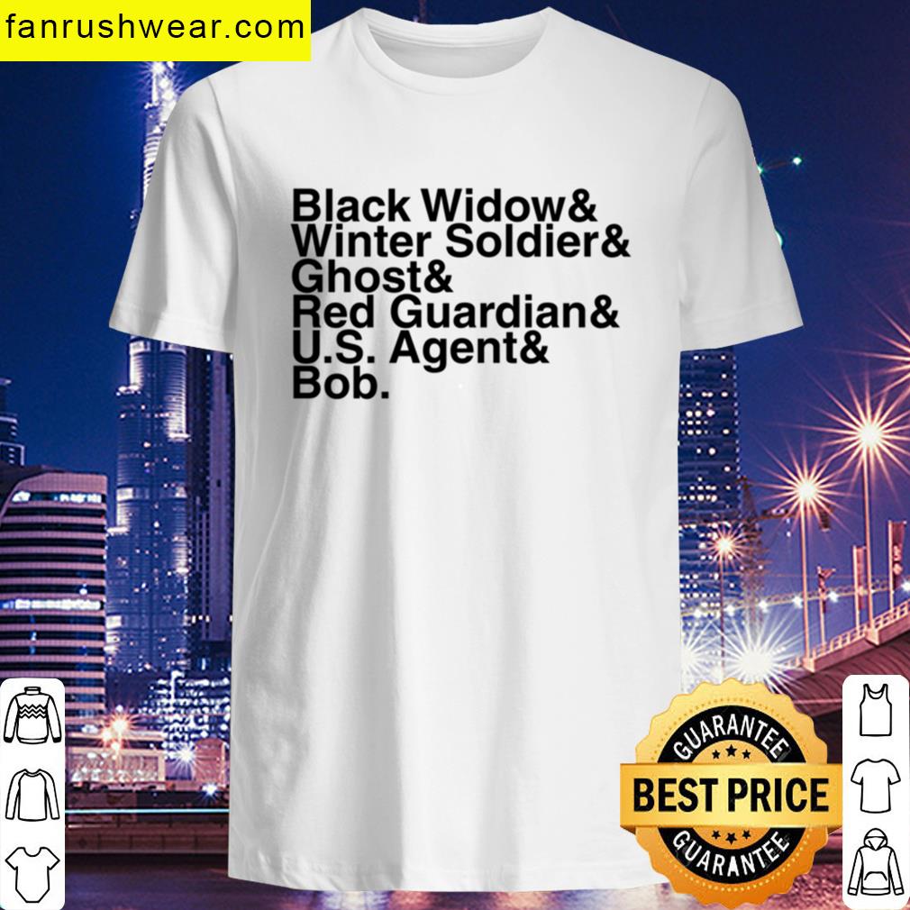 Thunderbolts Character Names T-shirt