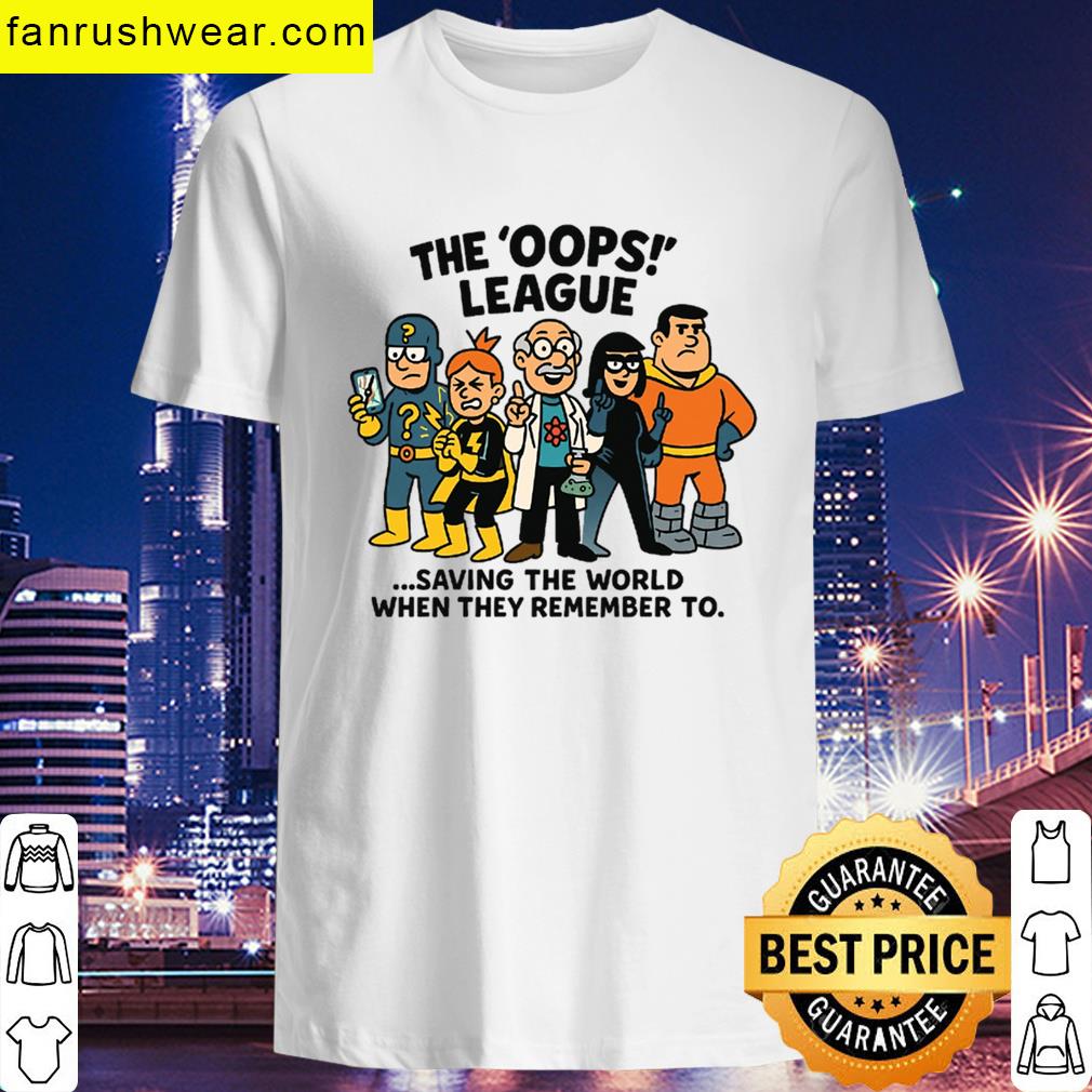 Thunderbolts Oops League T-shirt