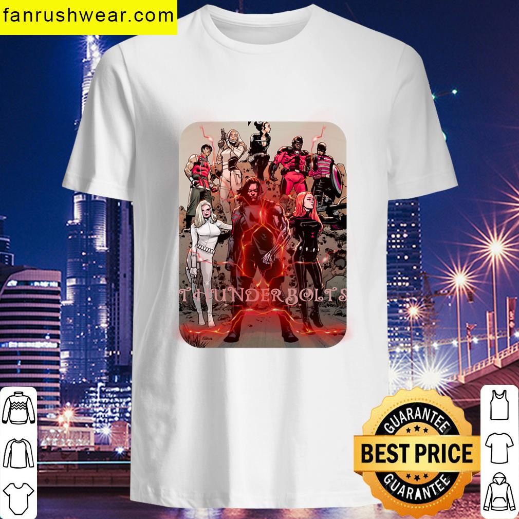 Thunderbolts Superheros Comfy T-shirt