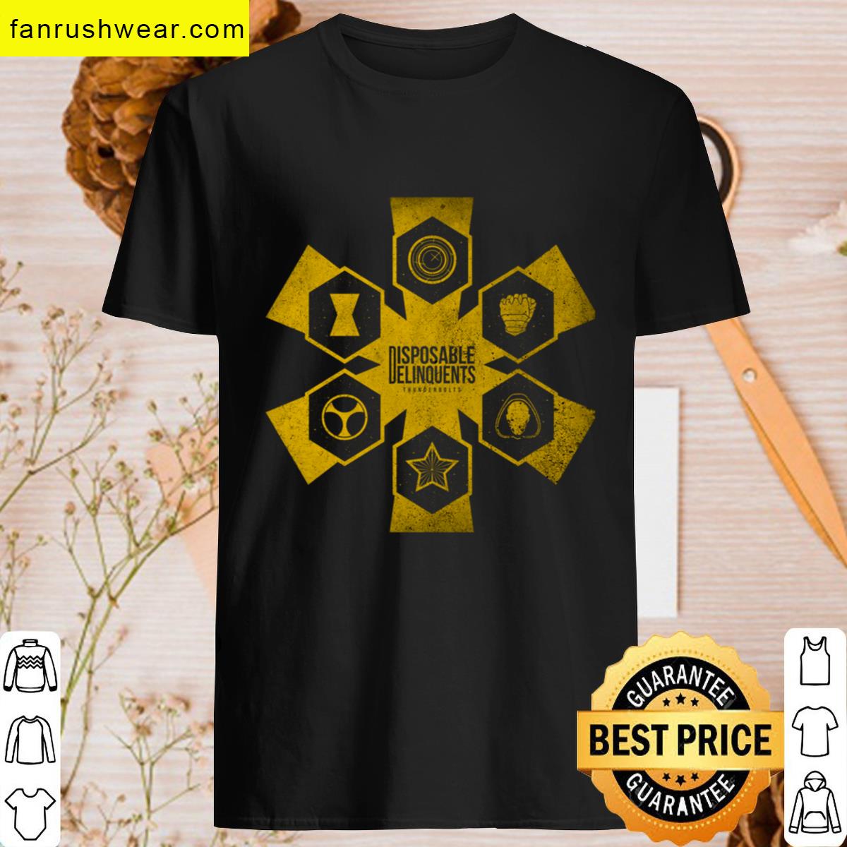 Thunderbolts Symbol Graphic T-shirt