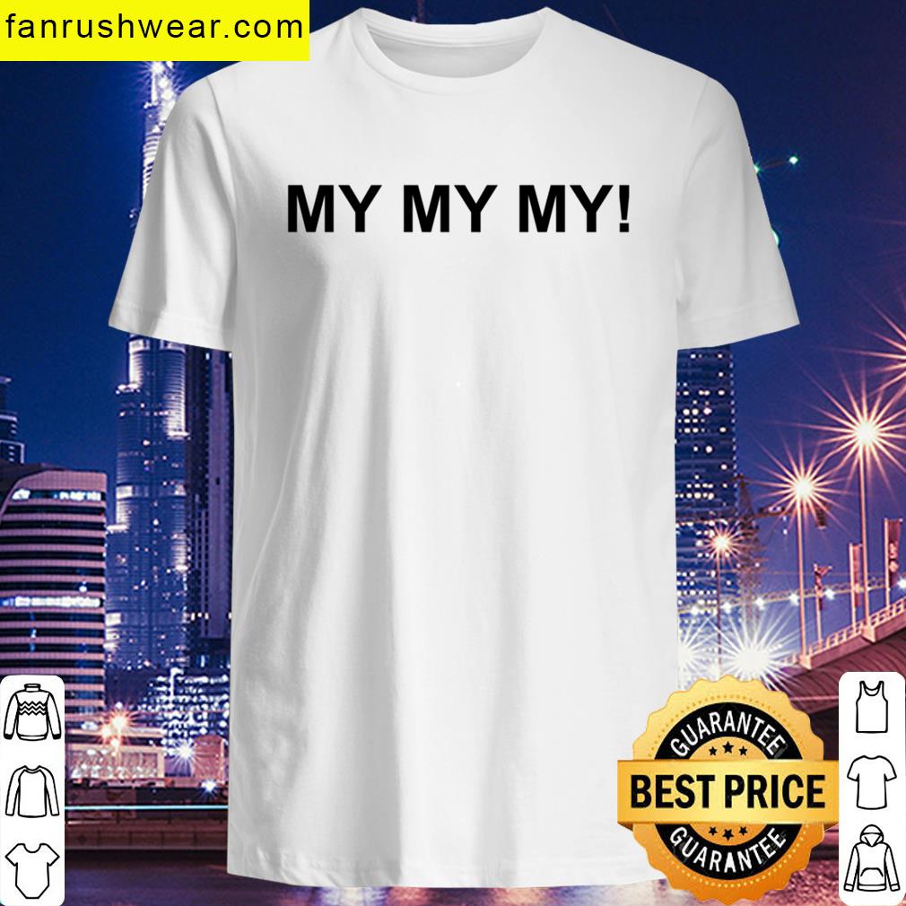 Troye Sivan My My My White Apparel T-shirt