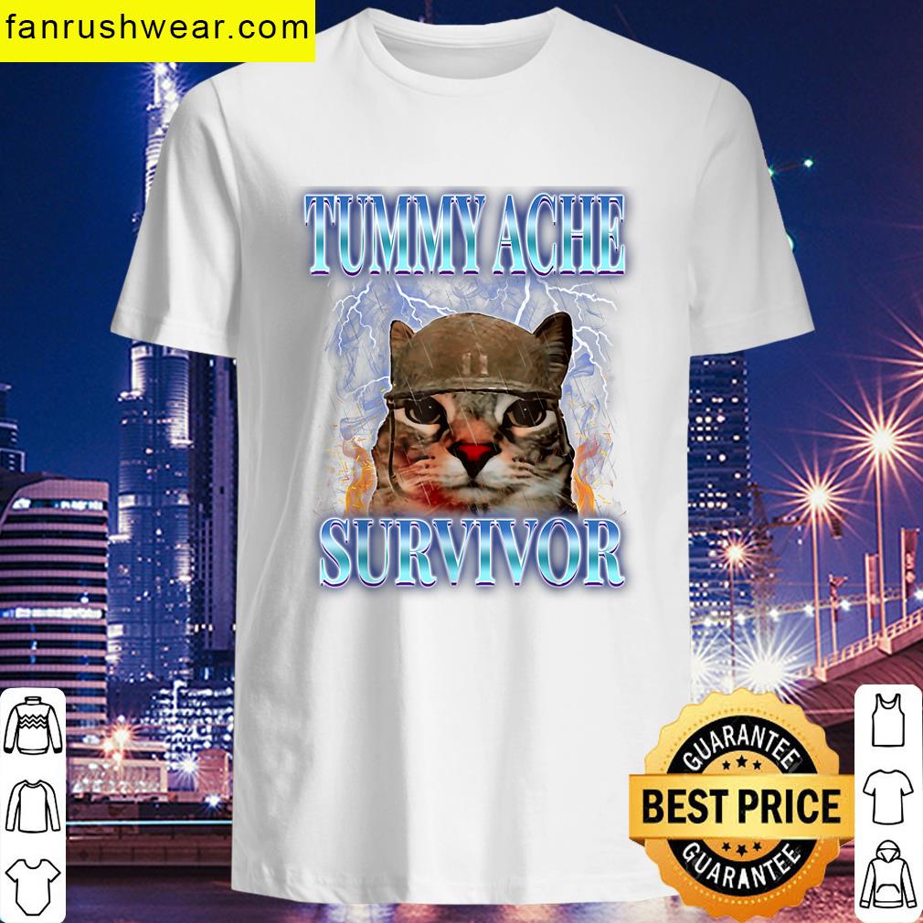Tummy Ache Survivor Tee Animal Lovers T-shirt