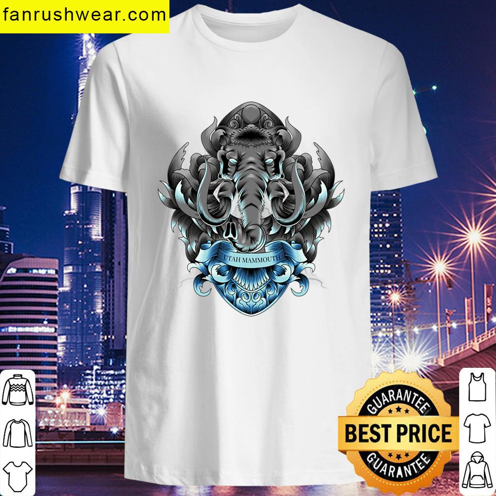Utah Mammoth Design T-shirt