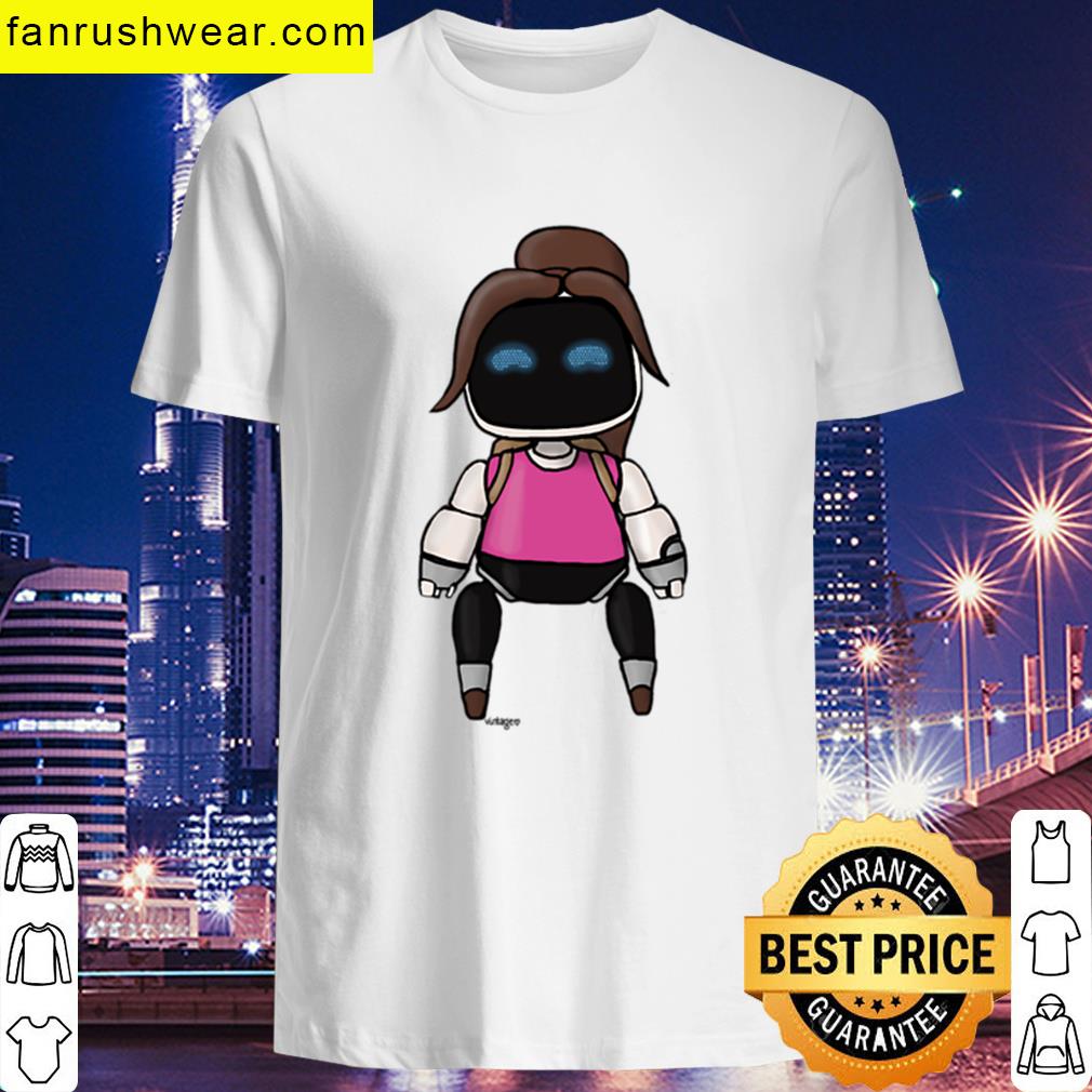 Vintage Bot Casual Wear T-shirt
