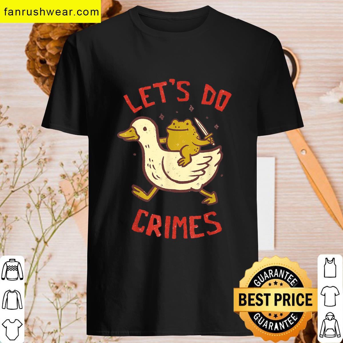 Vintage Frog Do Crimes Tee T-shirt