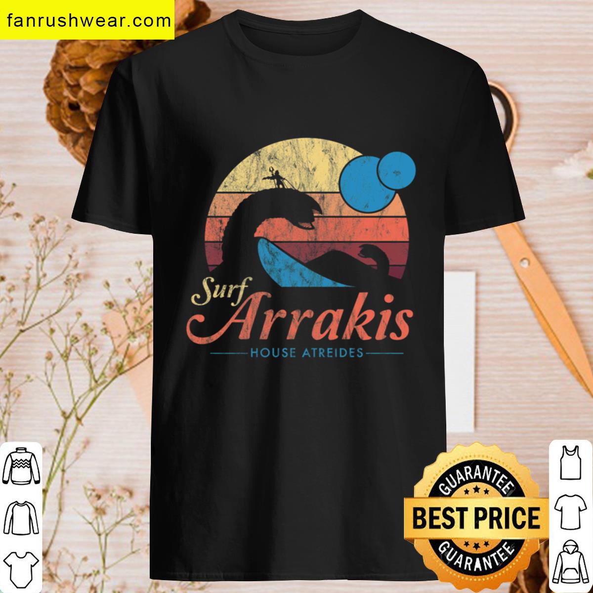 Vintage Sci Fi Surf Arrakis T-shirt