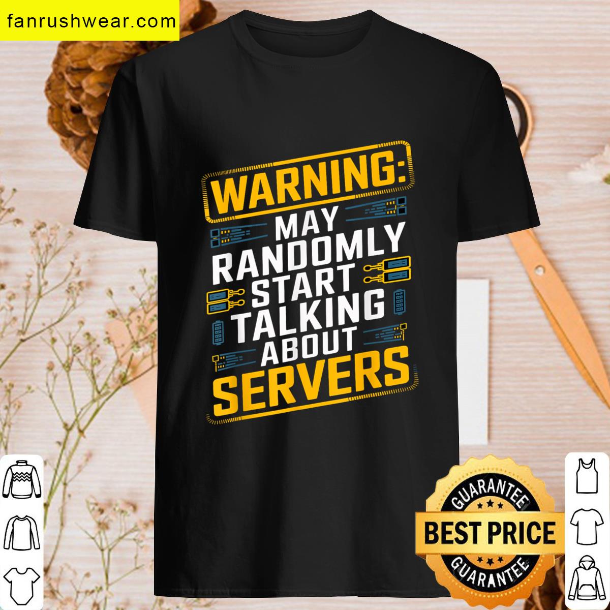 Warning Server Meme T-shirt
