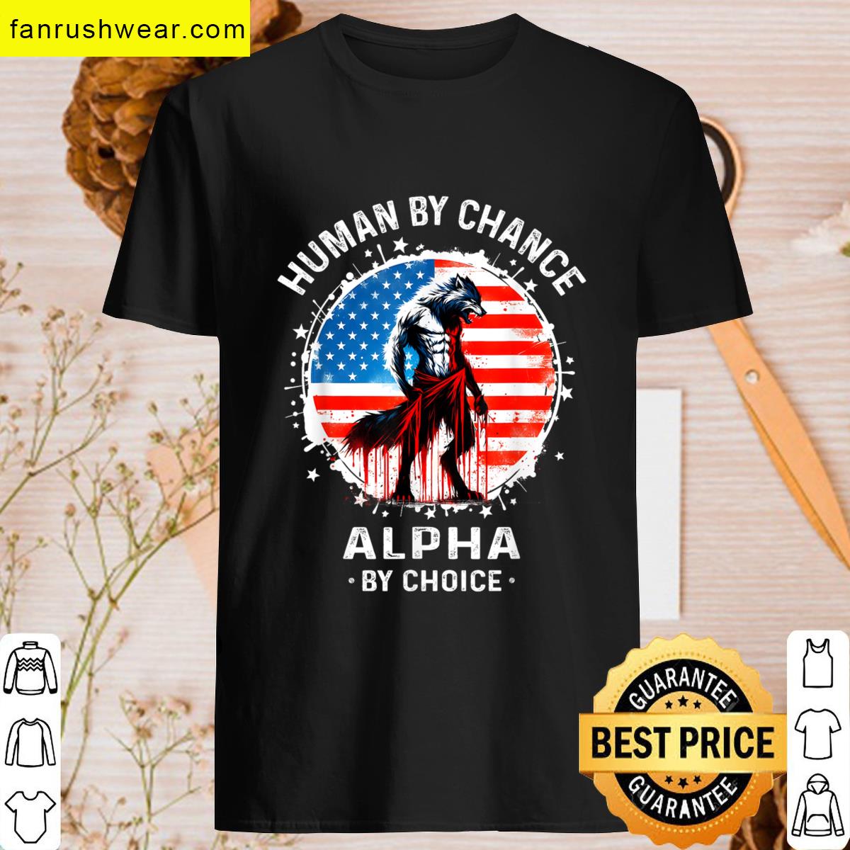 Werewolf Humor Graphic T-shirt