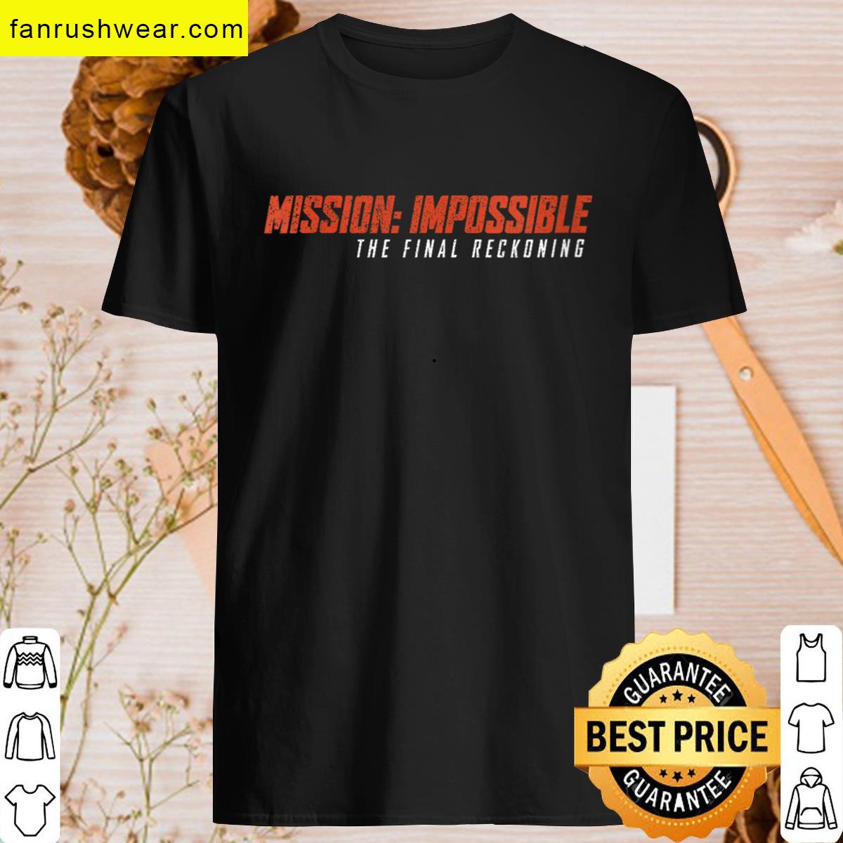 Womens Mission Impossible Movie Tee T-shirt