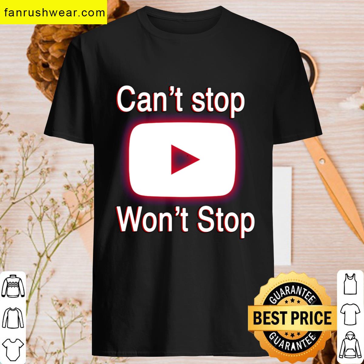 Youtube Love Trendy Design T-shirt