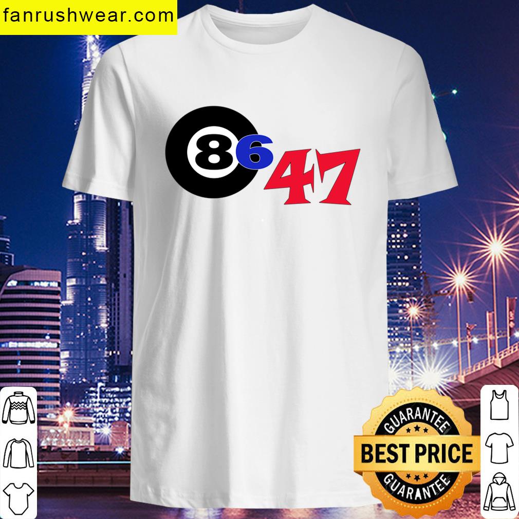 86 47 The Best Anti-treasonous Trump Gear Hands Down Oversized T-shirt