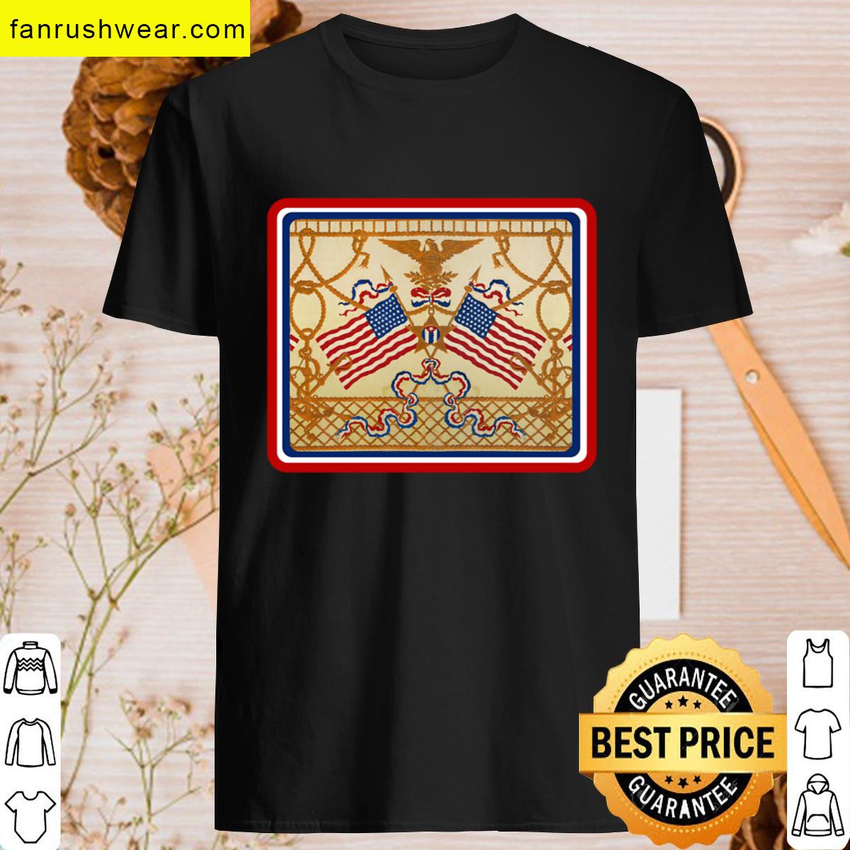 Antique Patriotic Illustration T-shirt