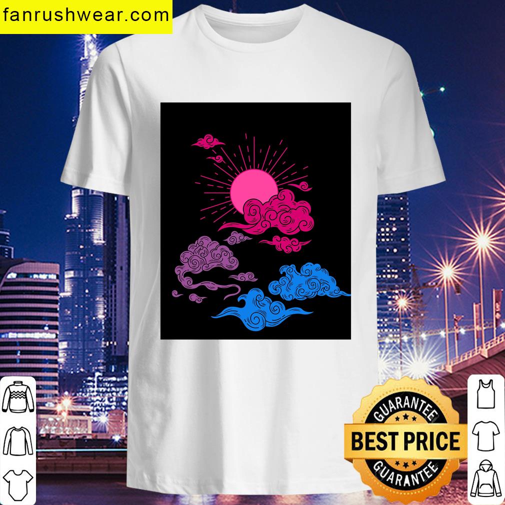 Bi Sun And Clouds Bisexual Pride Graphic T-shirt