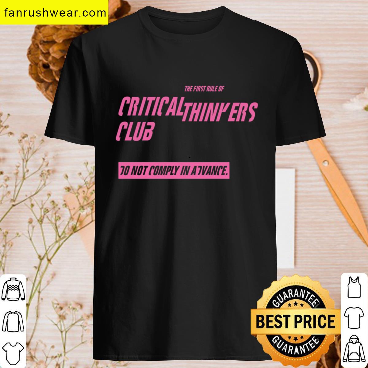 Critical Thinkers Club Oversized T-shirt