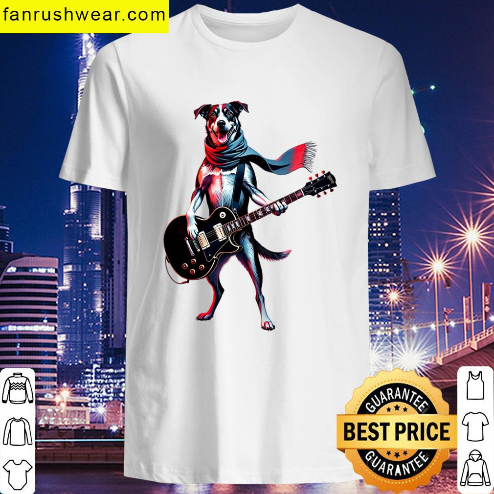 Dog On Guitar T-shirt