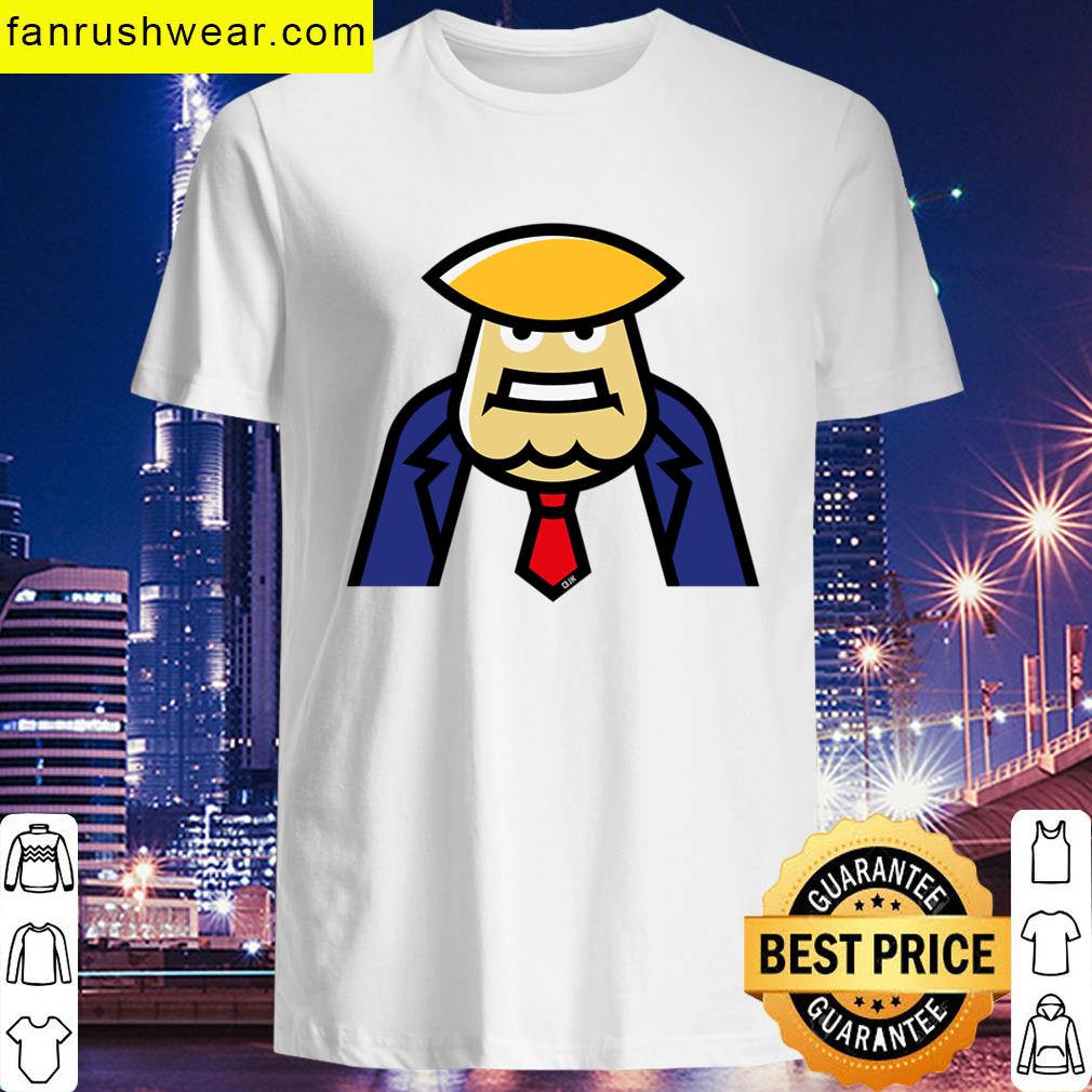Donald Trump Icon Caricature Smile T-shirt