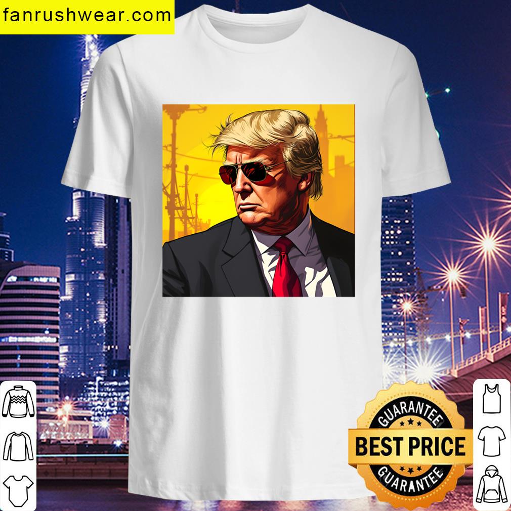 Donald Trump Video Game Portrait T-shirt