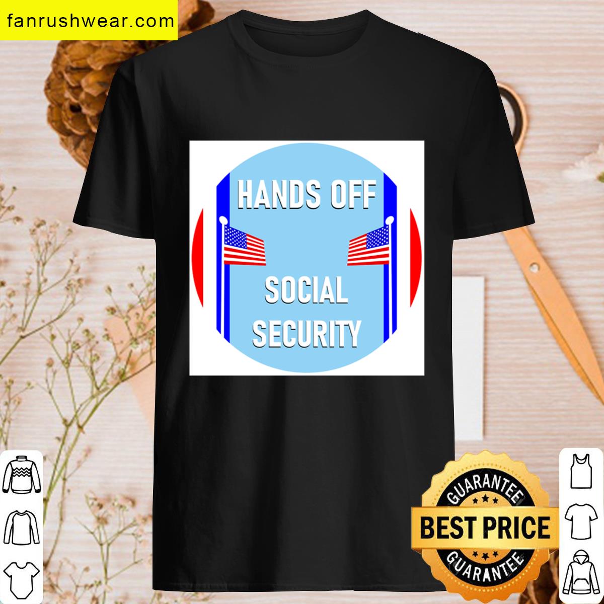Hands Off Social Security Oversized T-shirt