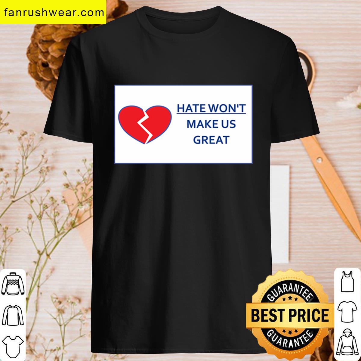 Hate Wont Make Us Great Oversized T-shirt